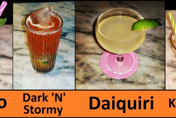 Κοκτέιλ Mojito, Dark 'N' Stormy, Daiquiri , Κομο_Tiki